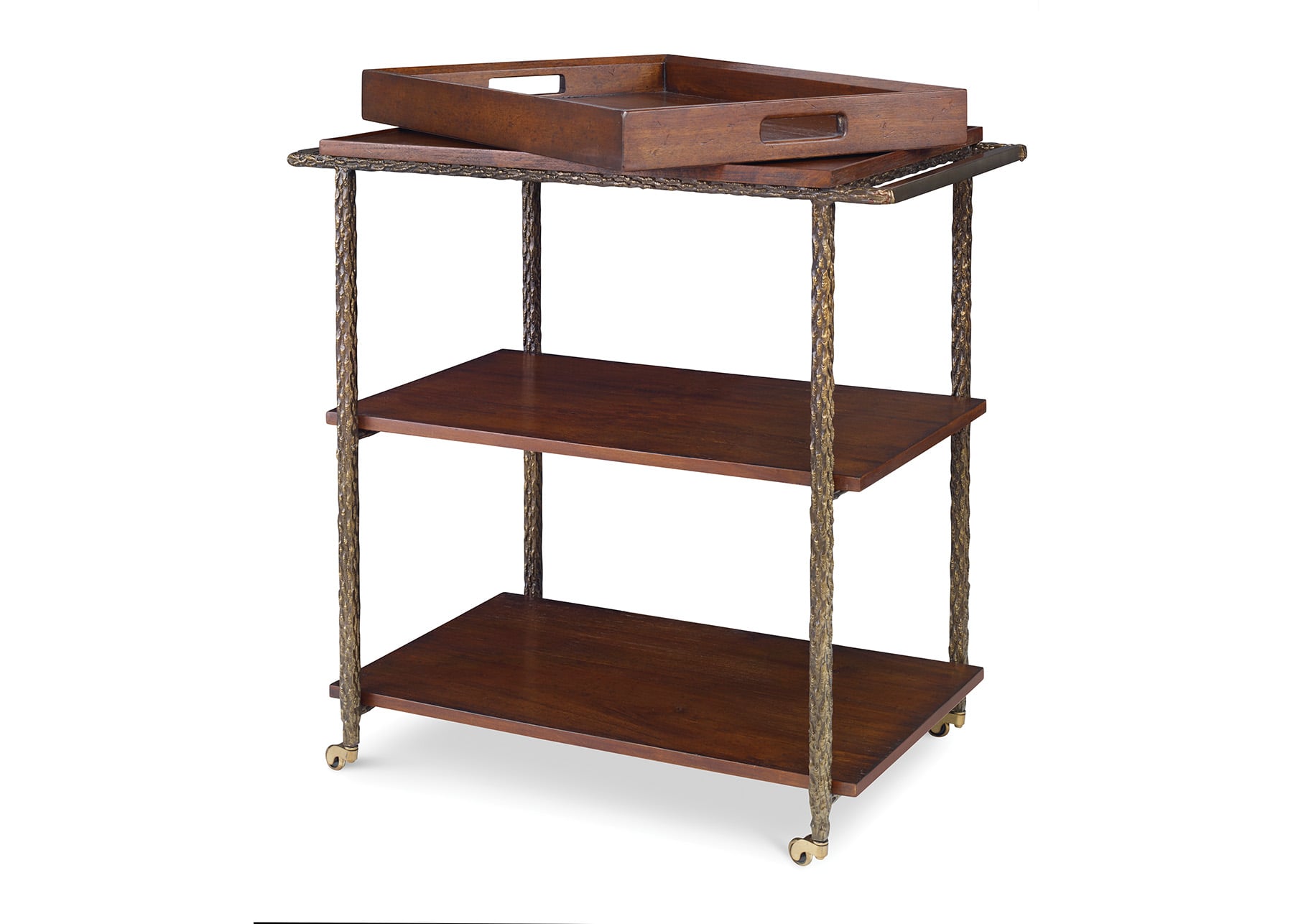 Maitland-Smith Bar Carts Cleve Bar Cart