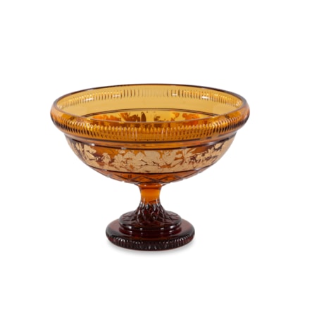 Handcarved Crystal Bowl