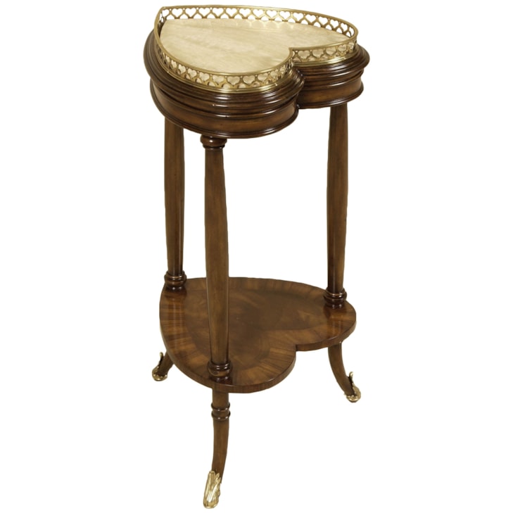 Maitland-Smith End/Side Tables Heart Accent Table