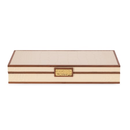 Cream Stacking Boxes