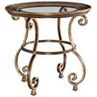 Aria Round End Table