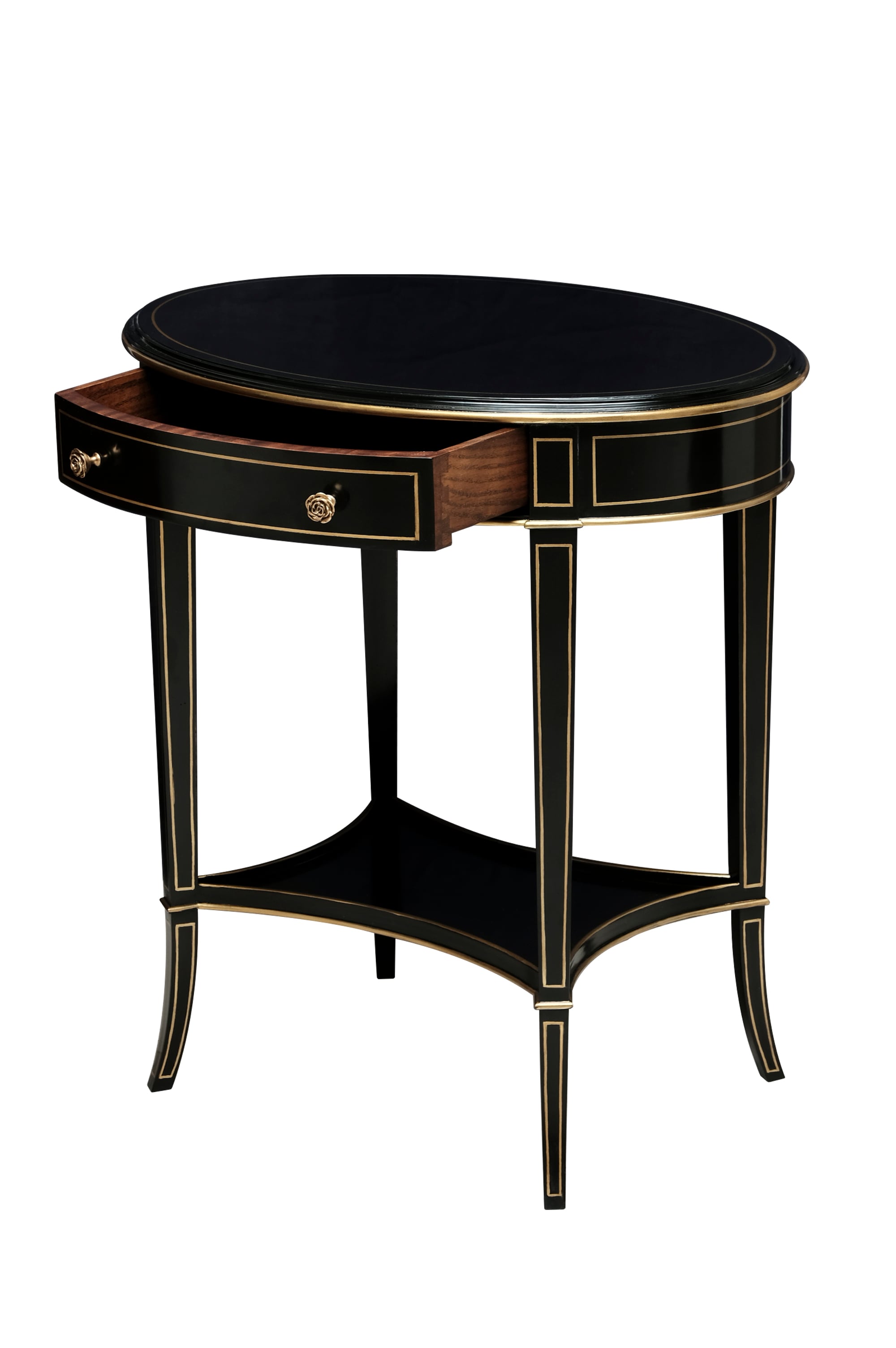 Equinox Oval Side Table
