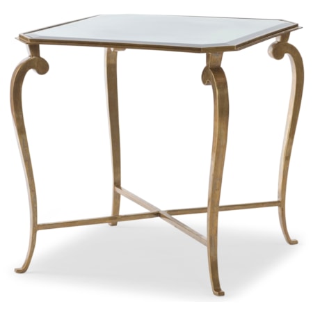 Gliss Square Lamp Table