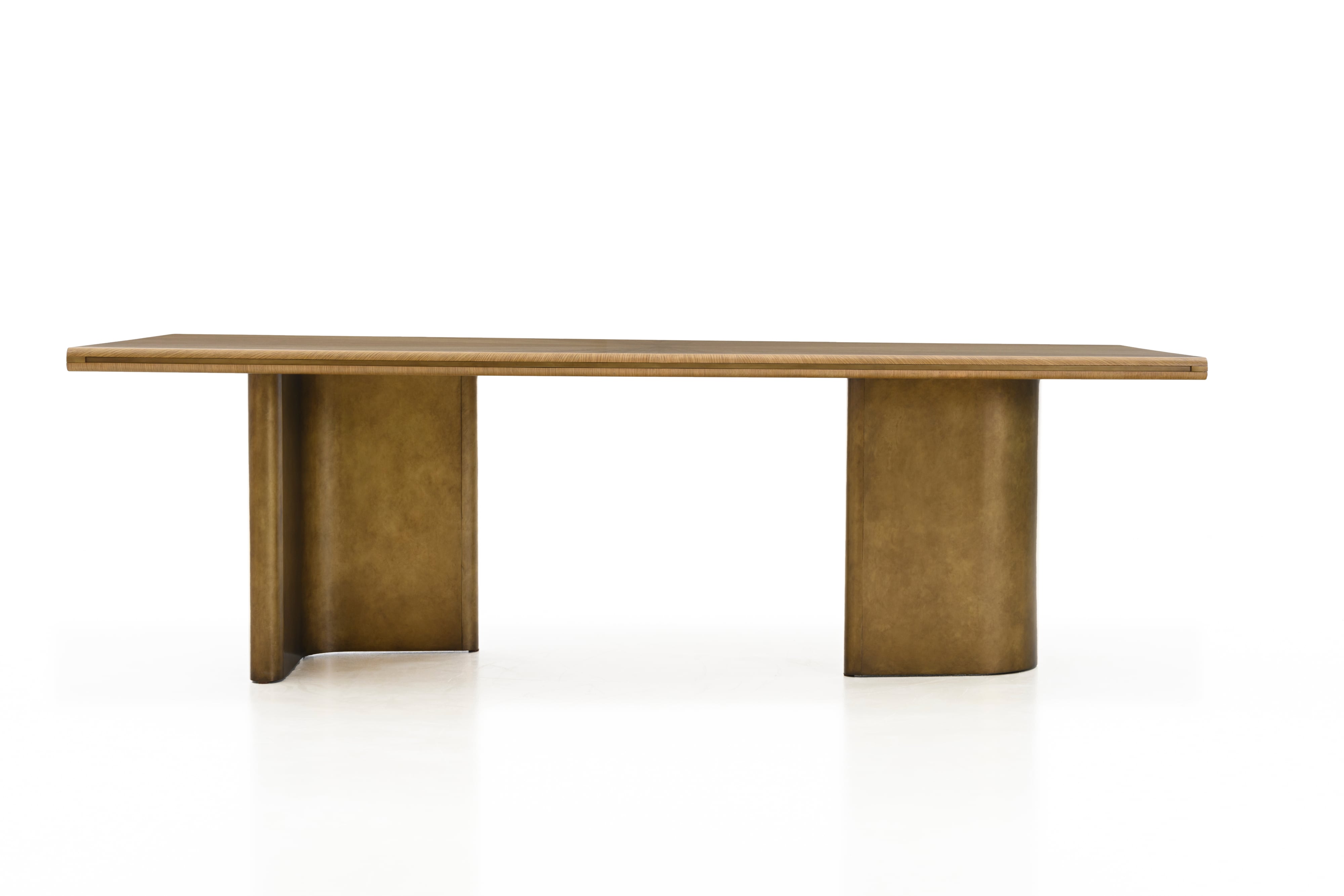 Maitland-Smith Dining Tables Elvira Starburst Dining Table Natural