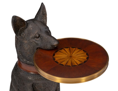 Traditional Corgi Accent Table