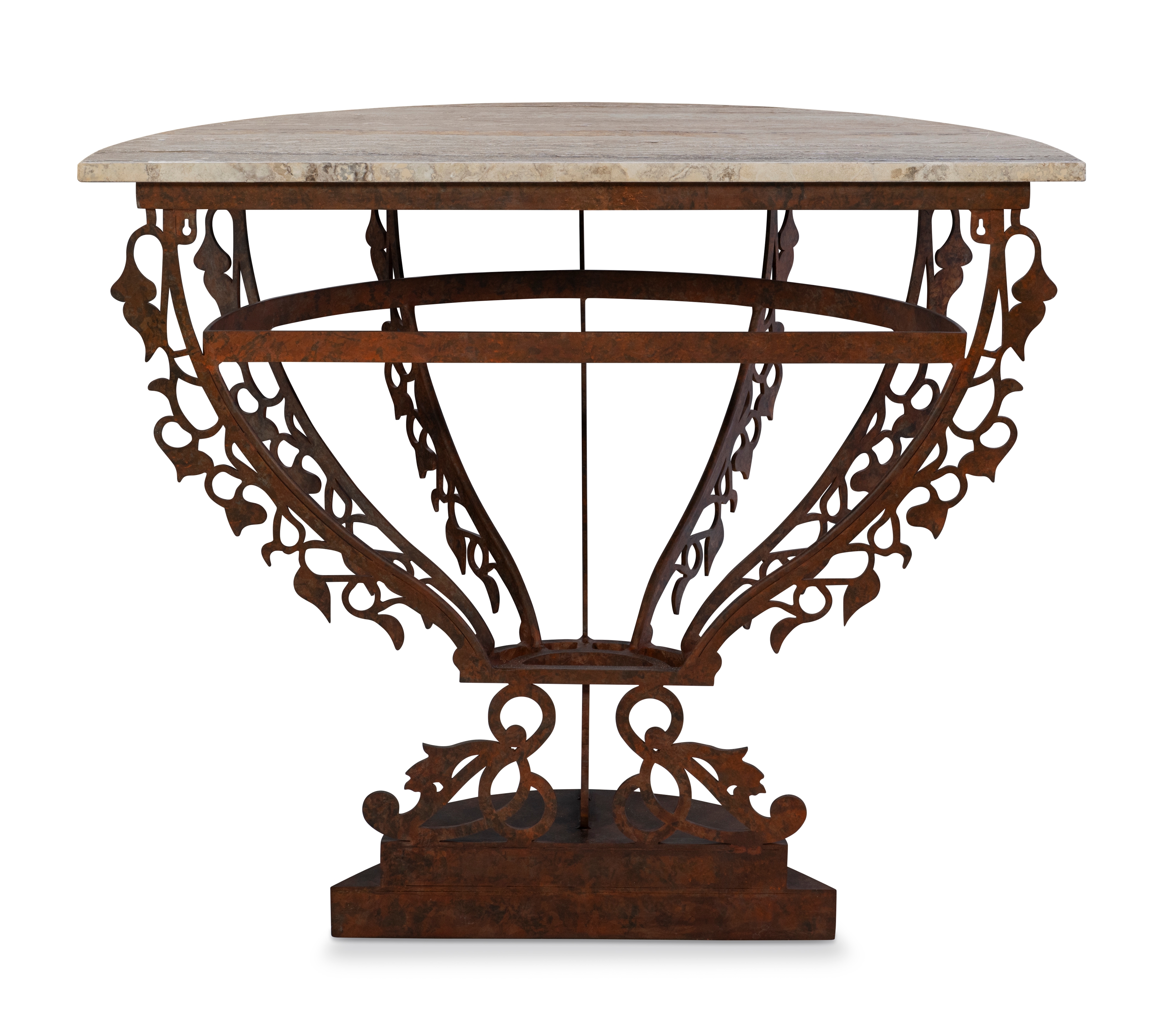 Maitland-Smith Consoles & Credenzas Venetian Demilune Console