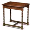 Maitland-Smith End/Side Tables Serpentine Nesting Tables
