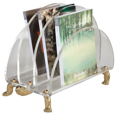 Tortoise Magazine Rack
