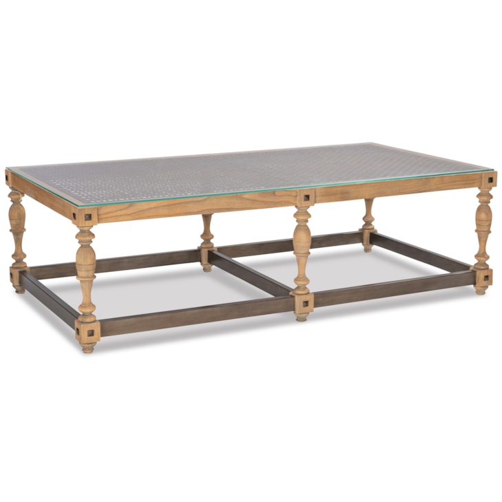 Maitland-Smith End/Side Tables Riempie Cocktail Table