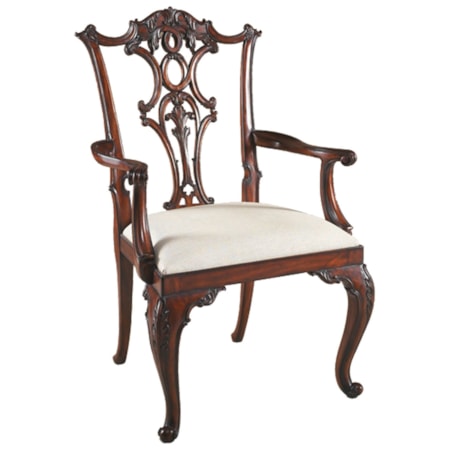 Cabriole Arm Chair