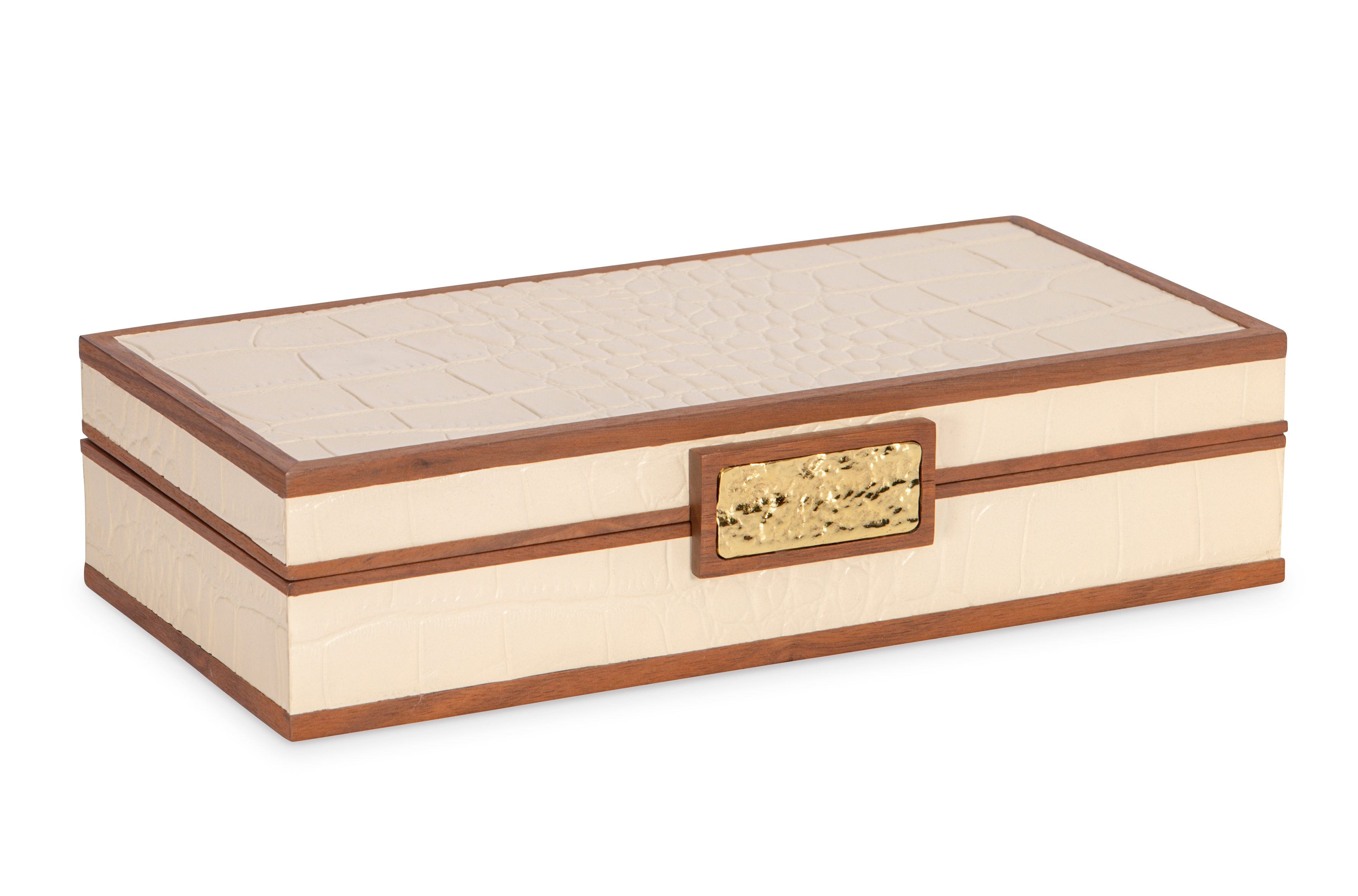 Maitland-Smith Decorative Accessories Cream Stacking Boxes