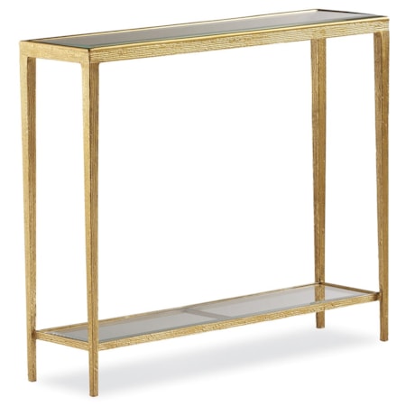 Jinx Small Brass Console