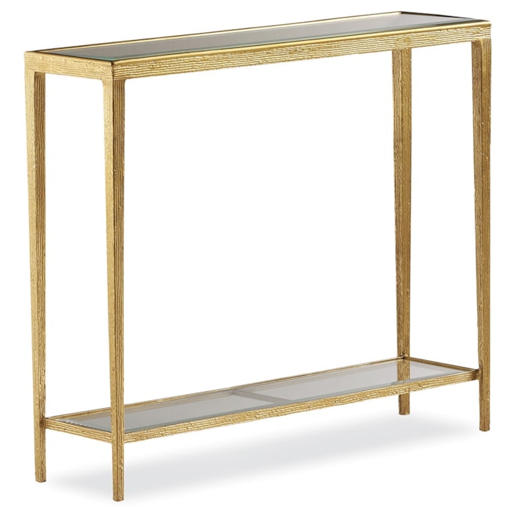 Maitland-Smith Consoles & Credenzas Jinx Small Brass Console