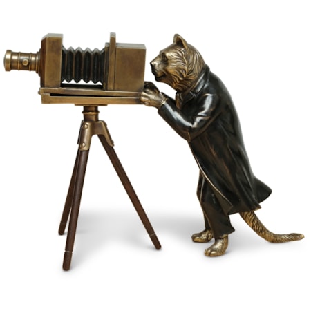 Feline Fotography Sculpture