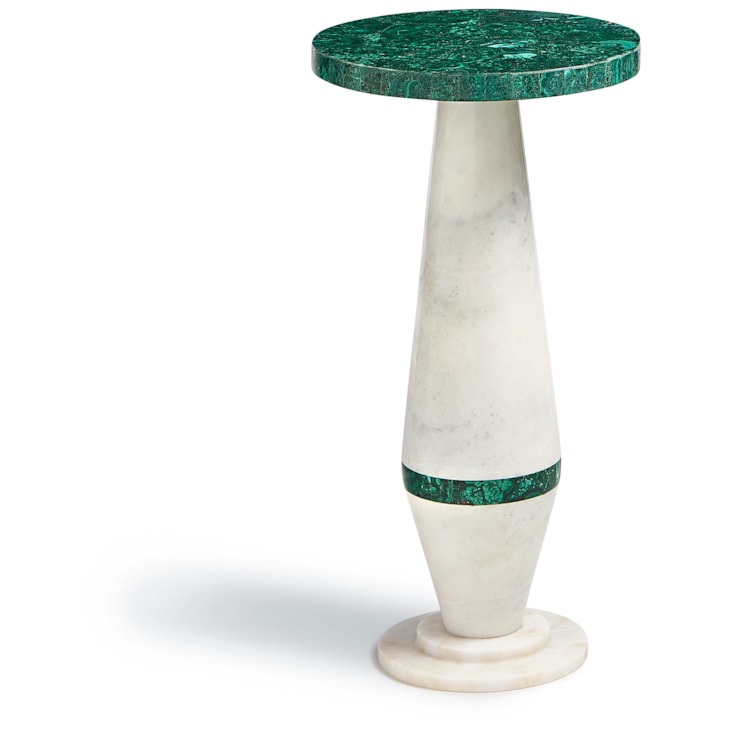 Maitland-Smith End/Side Tables Malachite Martini Table