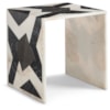 Maitland-Smith End/Side Tables Marble Inlay Side Table