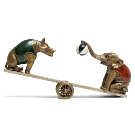 Circus See-Saw Sculpture