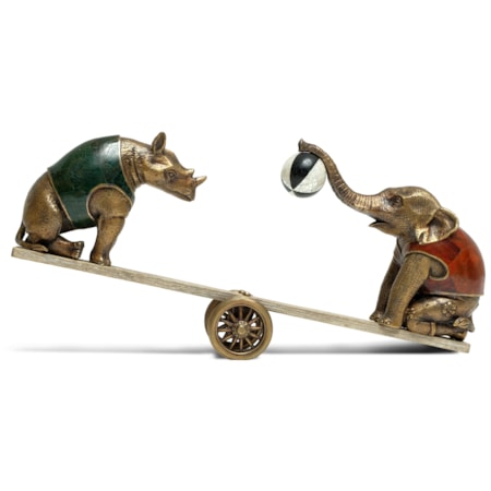 Circus See-Saw Sculpture