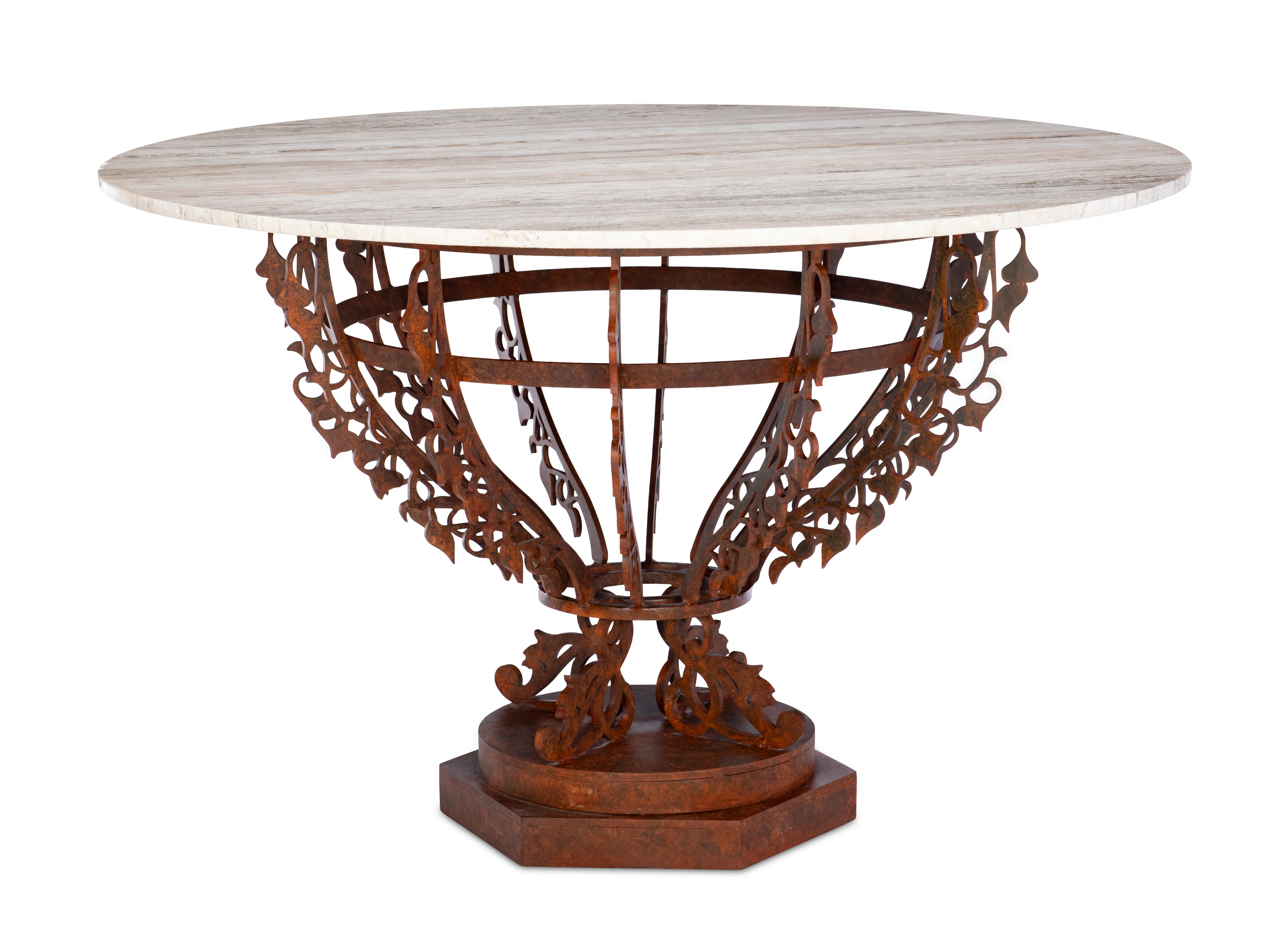Maitland-Smith Dining Tables Venetian Center Table