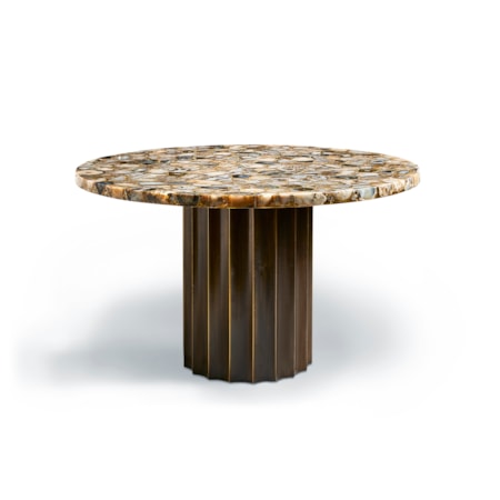 Agate Cladded Center Table