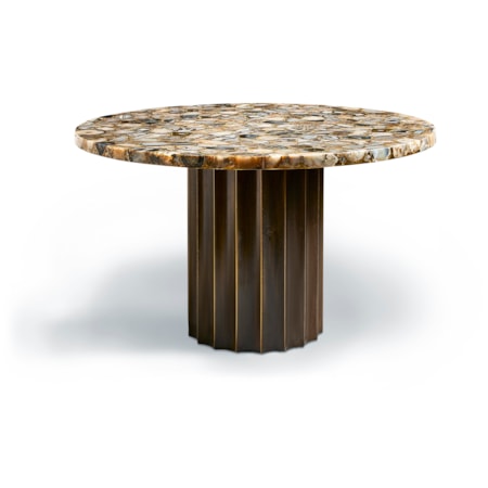 Agate Cladded Center Table