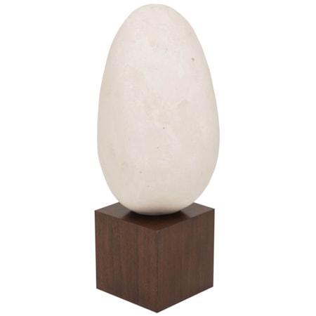 Egg Stone Sculpture
