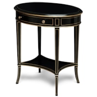 Equinox Oval Side Table