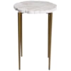 Maitland-Smith End/Side Tables Fossil Top Accent Table