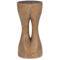 Global White Oak Drink Table