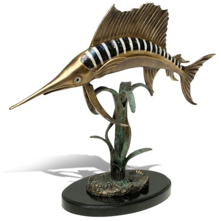 Mighty Sailfish Sculpture