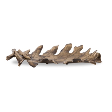 Brass Leaf Tray