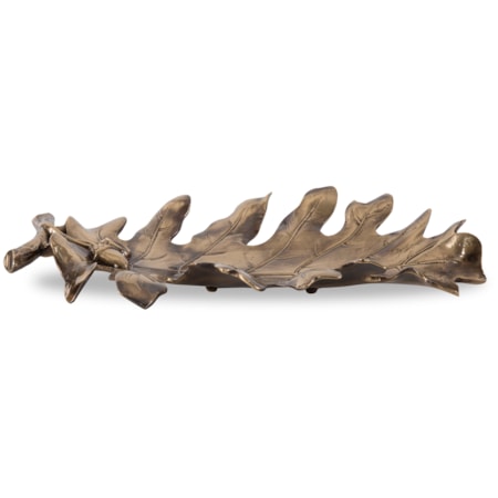 Brass Leaf Tray