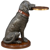 Golden Retriever Accent Table