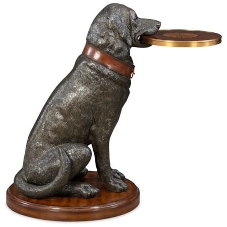 Golden Retriever Accent Table