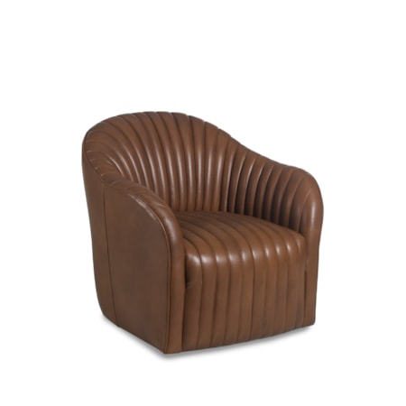 Elias Channel Back Swivel Chair