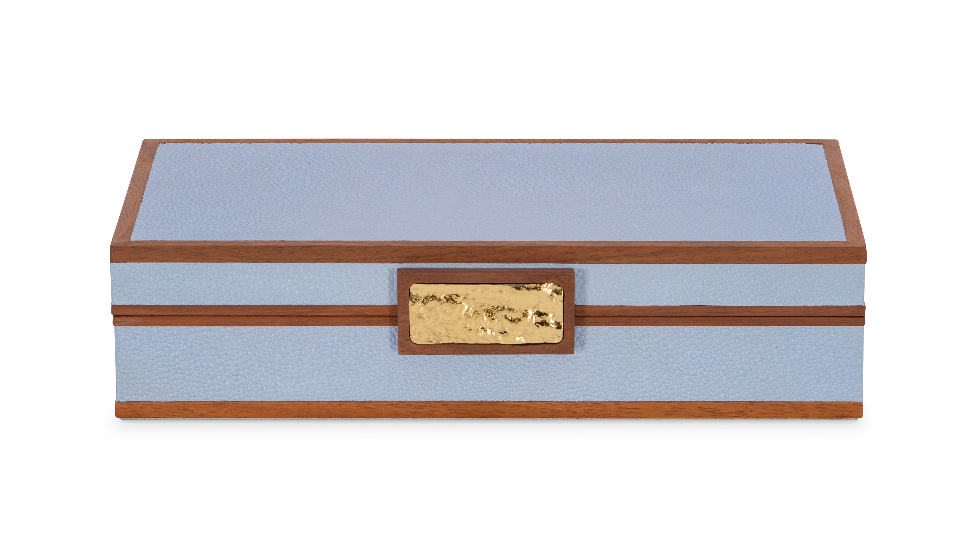 Maitland-Smith Decorative Accessories Light Blue Stacking Boxes