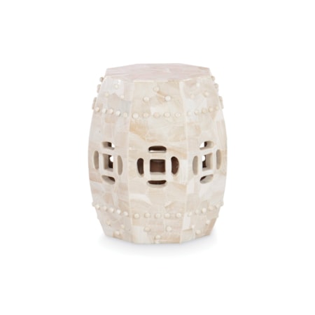 Qing White Accent Table
