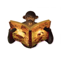 Monkey Book Sconce