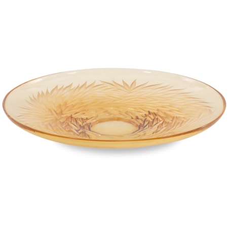 Large Crystal Serving Dish