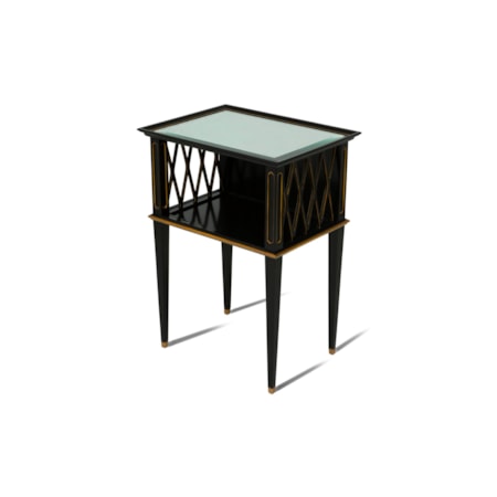 Noir Accent Table