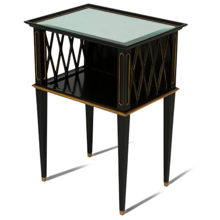 Noir Accent Table