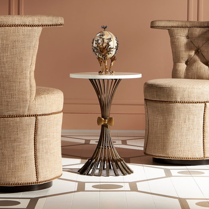 Maitland-Smith End/Side Tables Itzel Martini Table