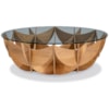 Maitland-Smith End/Side Tables Oak Honeycomb Table