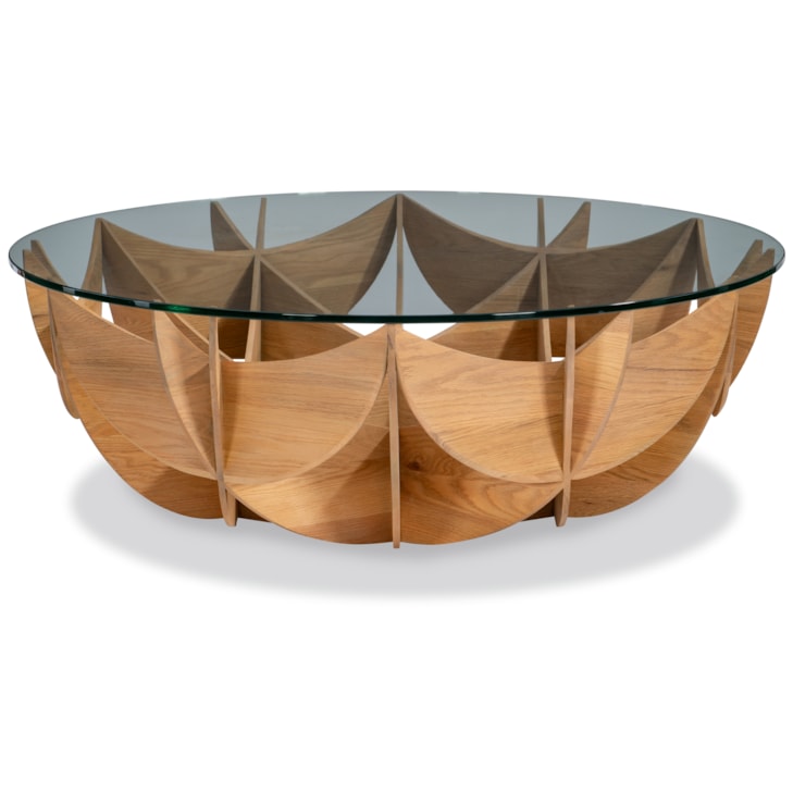 Maitland-Smith End/Side Tables Oak Honeycomb Table