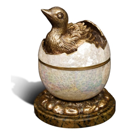 Ostrich Egg Box