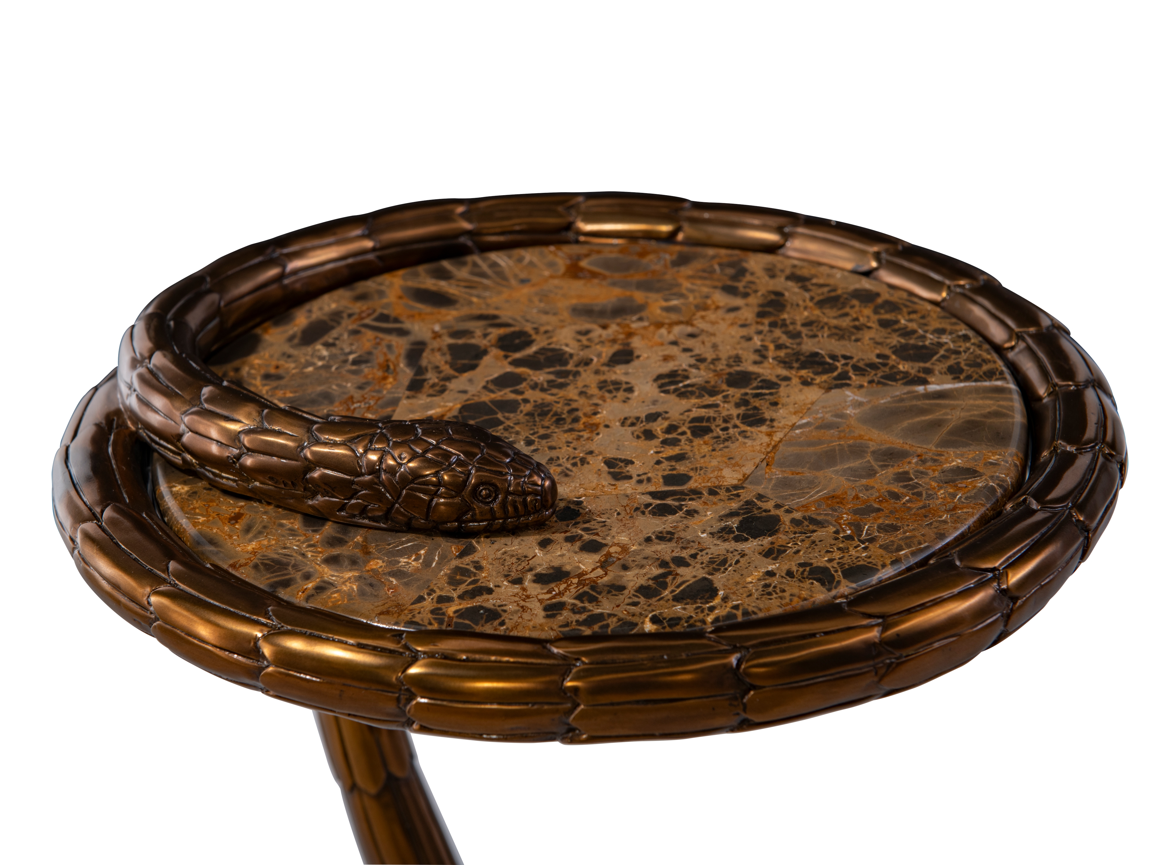 Maitland-Smith Dining Tables Serpent Drink Table