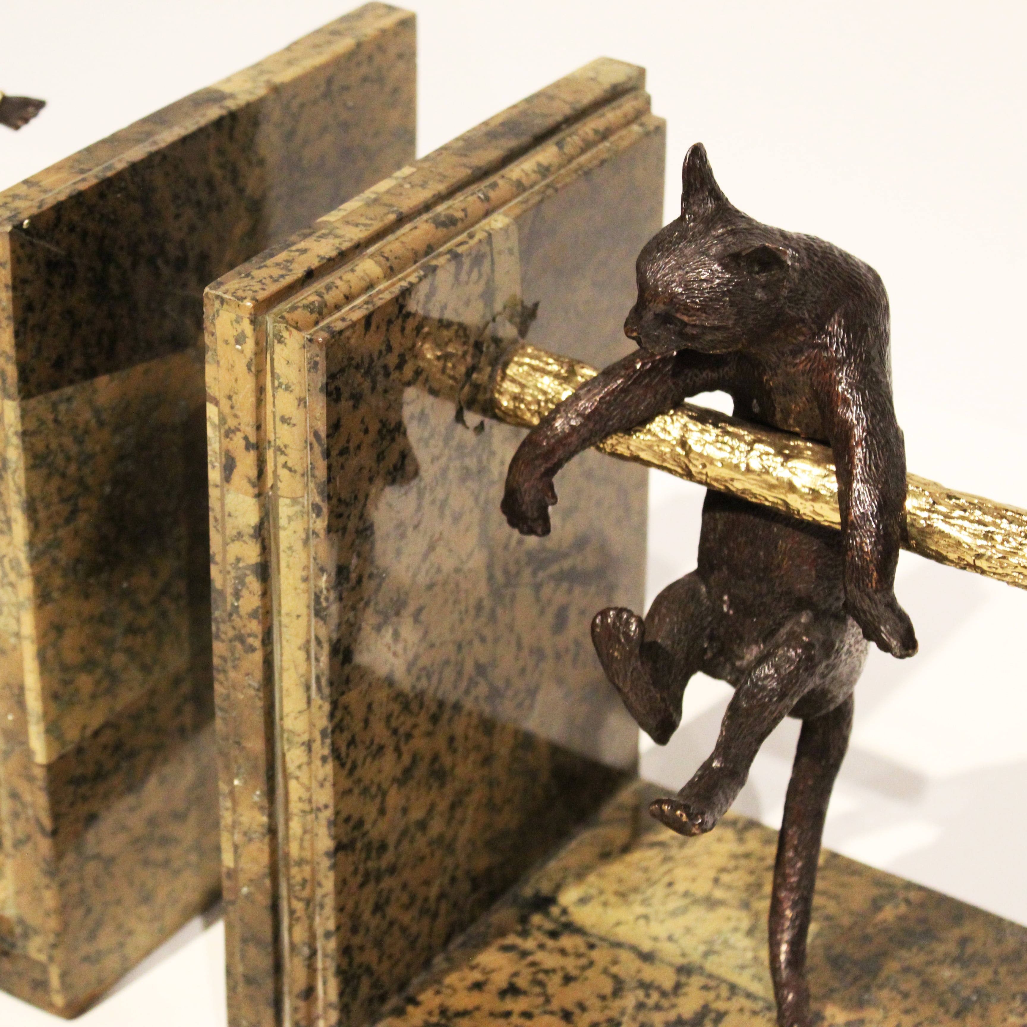 Pair of Pursuit Bookends