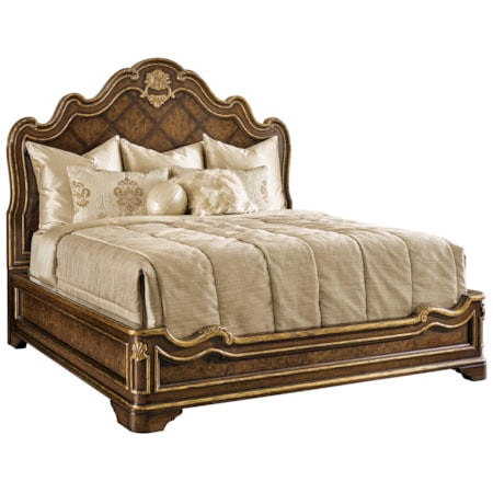 Aria King Panel Bed
