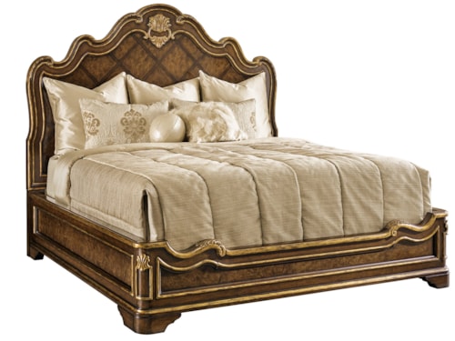 Aria King Panel Bed