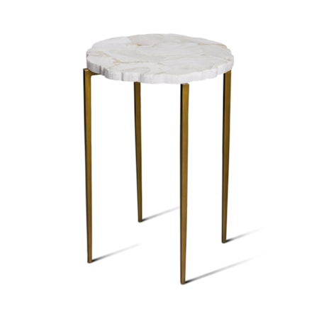 Fossil Top Accent Table